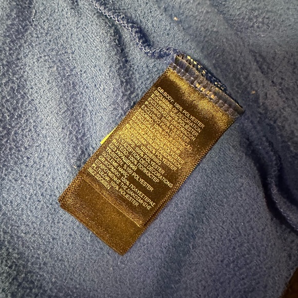 EUC North Face Fleece Jacket, Size 3-6 months. Blue - Picture 8 of 8